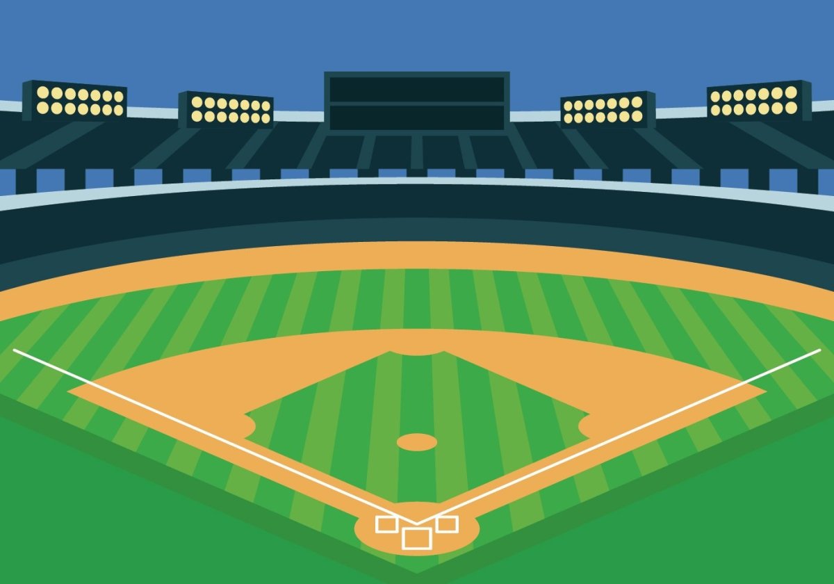 Стадион мультяшный