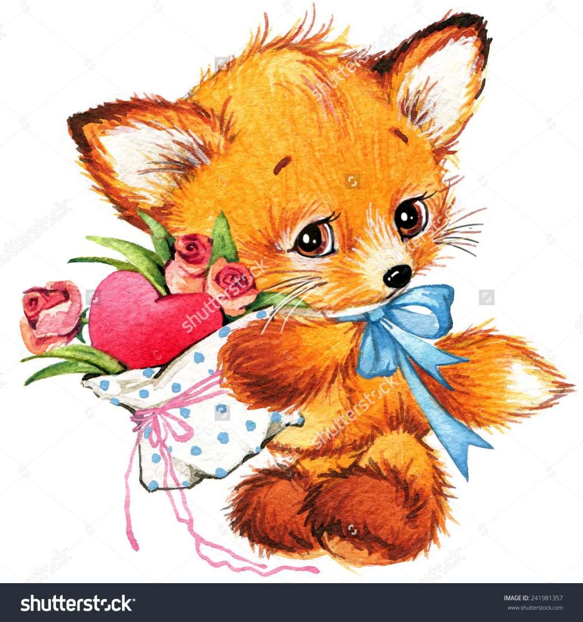 Зверюшки с цветами