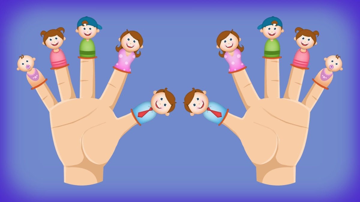 Трафарет ладони