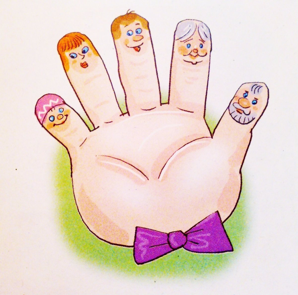 Ладони мультяшные