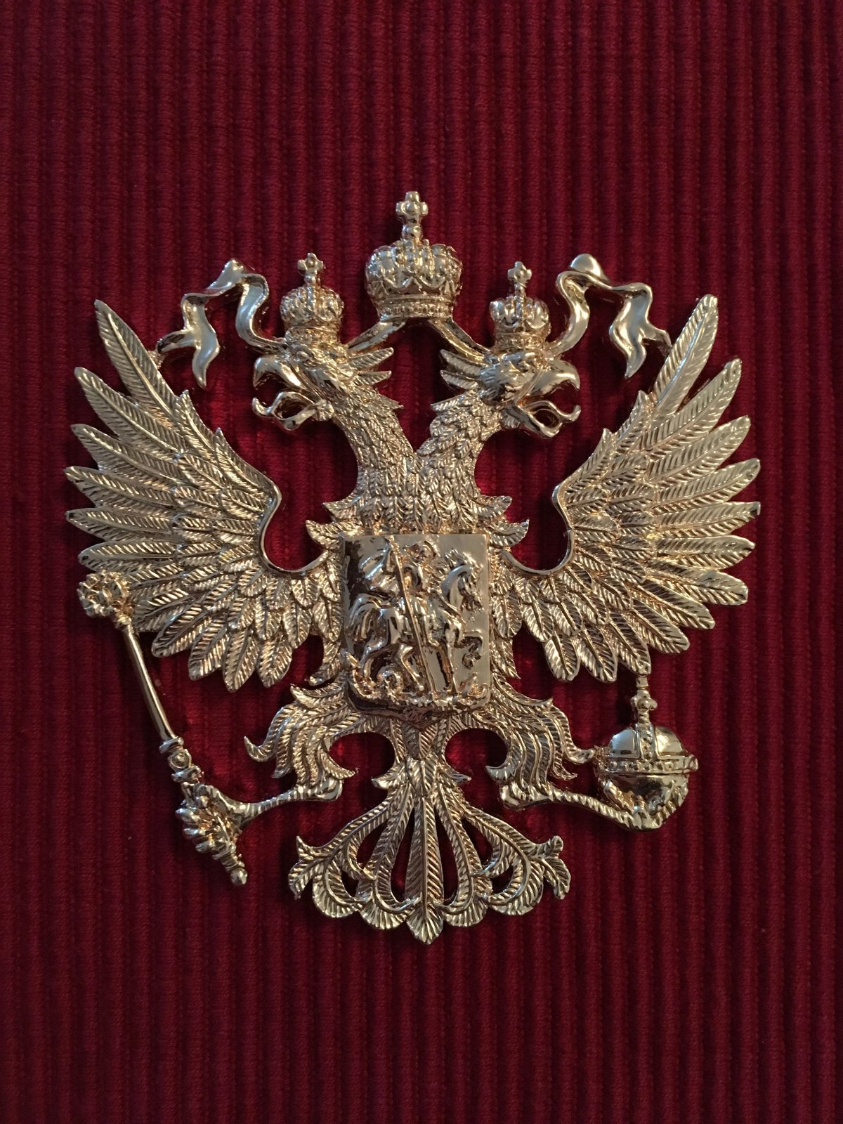 Литьё латуни двуглавый Орел