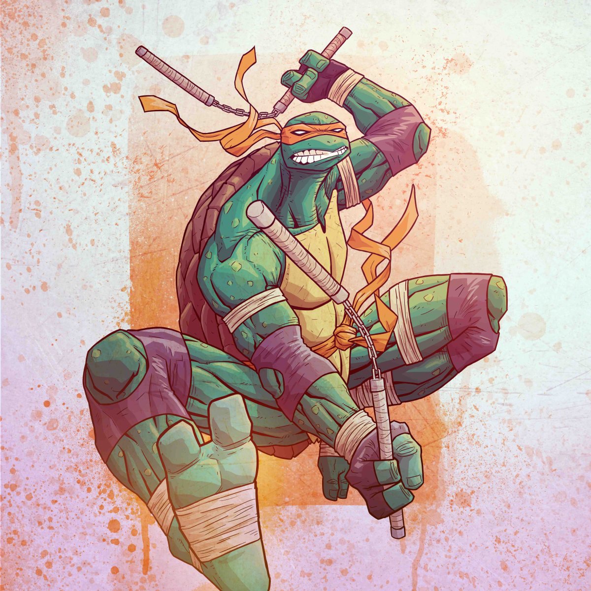 Черепашки ниндзя 1986 Микеланджело