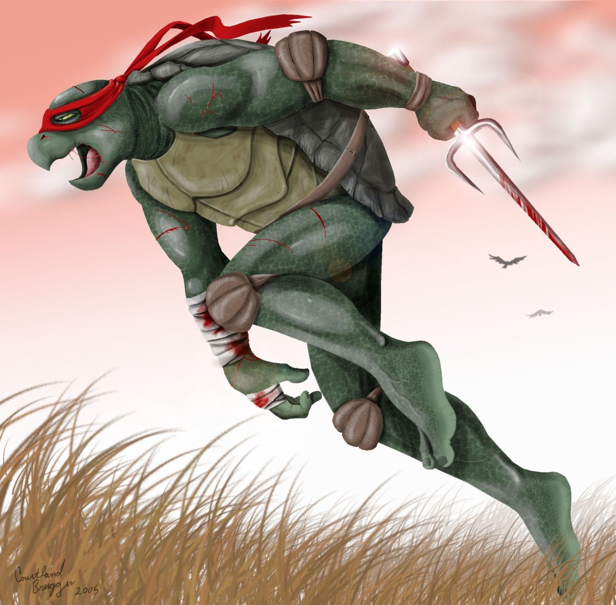 Черепашки ниндзя 2007 Рафаэль