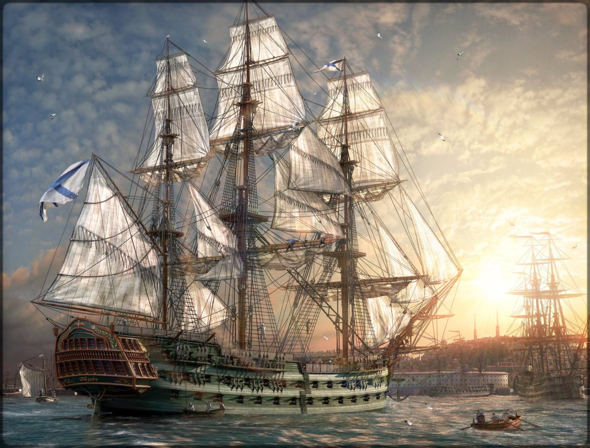 Корабль Азов 1826