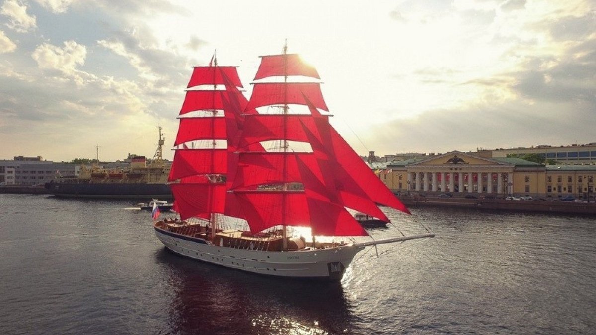 Шхуна Надежда Алые паруса