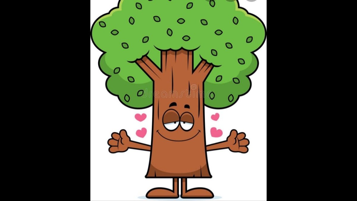 Дерево мультяшное