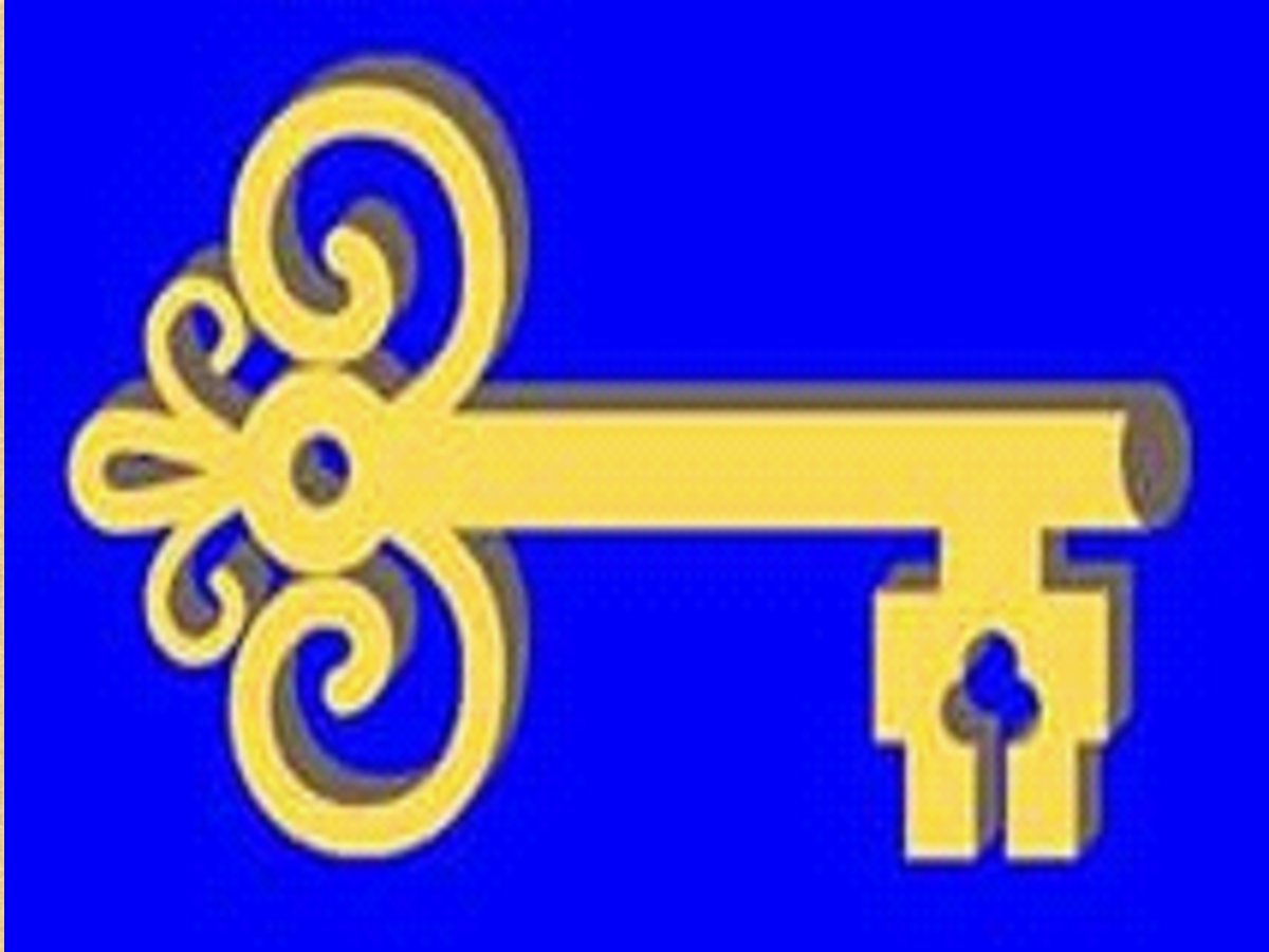 Ключи старинные рисоваться