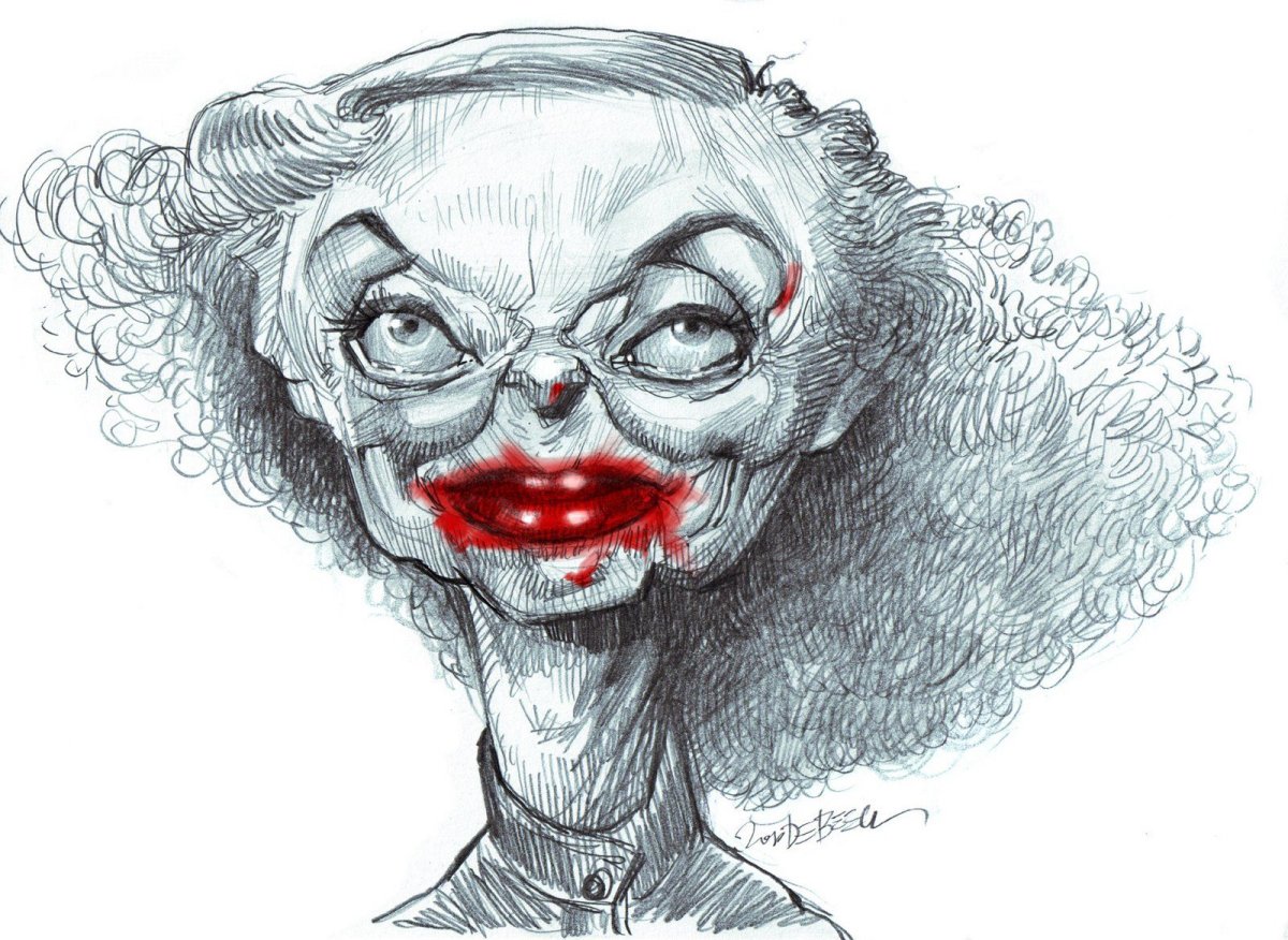 Каролина Брауншвейгская карикатура