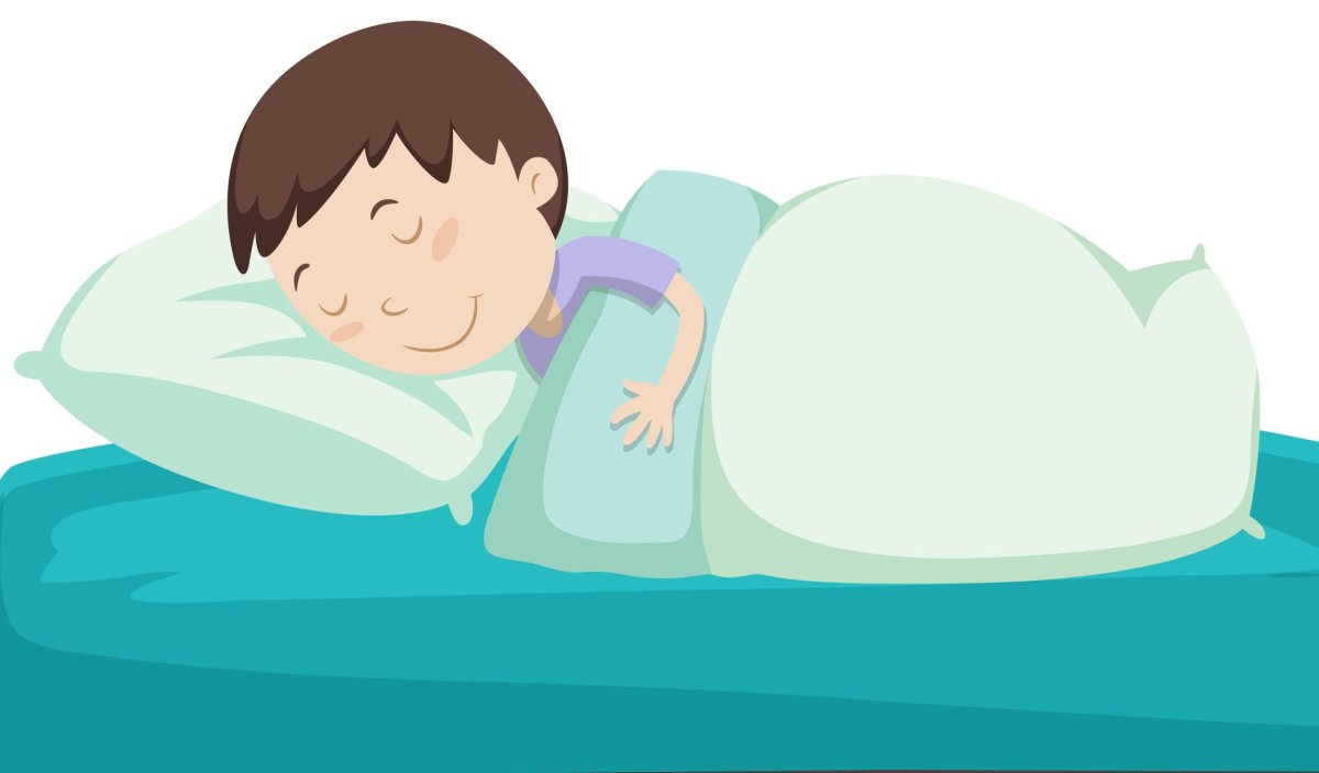 Семья спит вместе