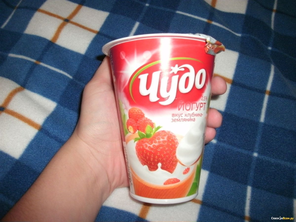 Йогурт с гранулами