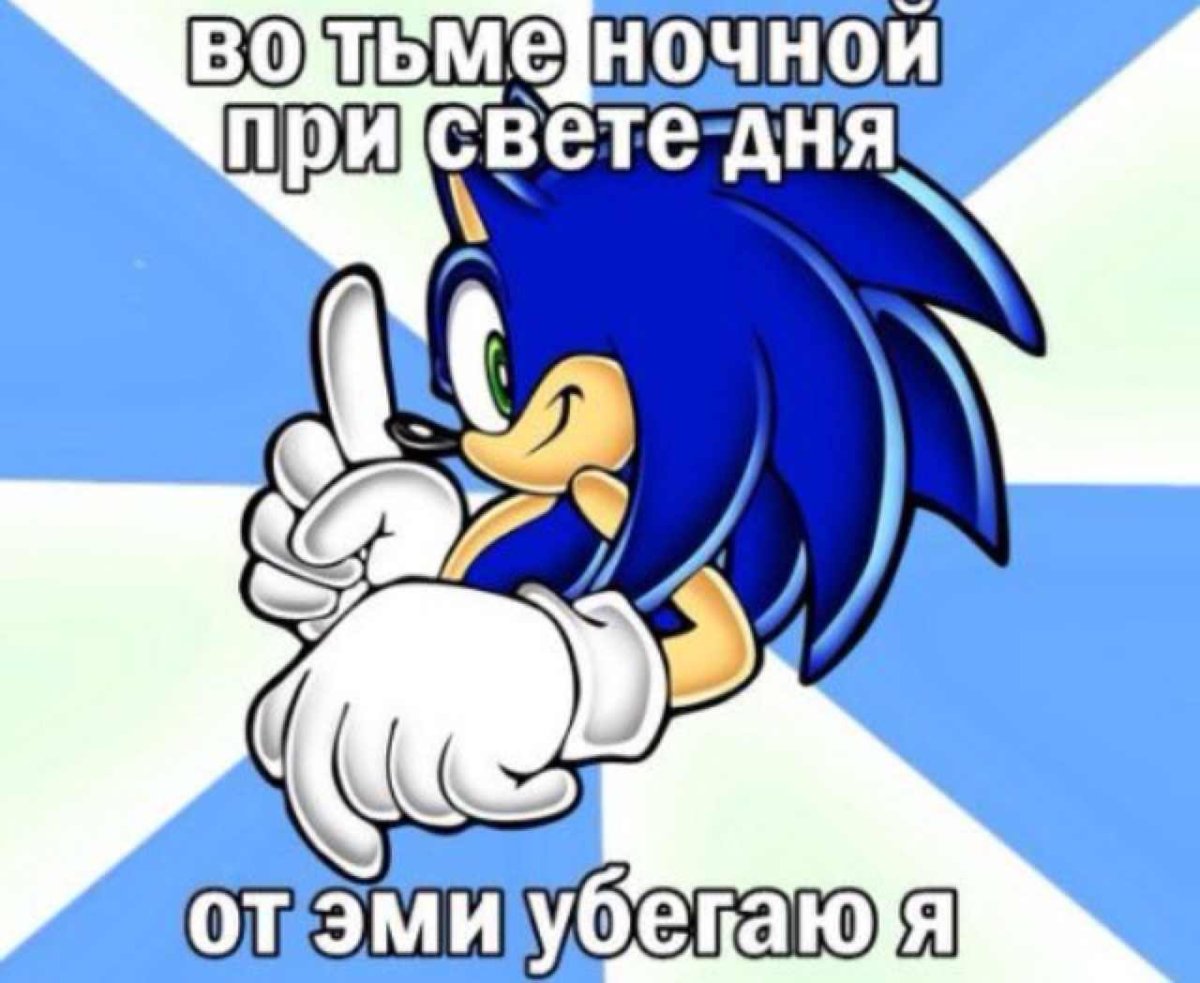 Стишки про Соника