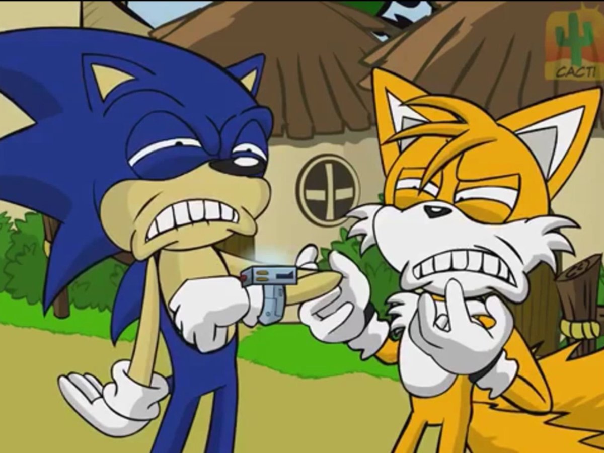 Классический Соник приколы