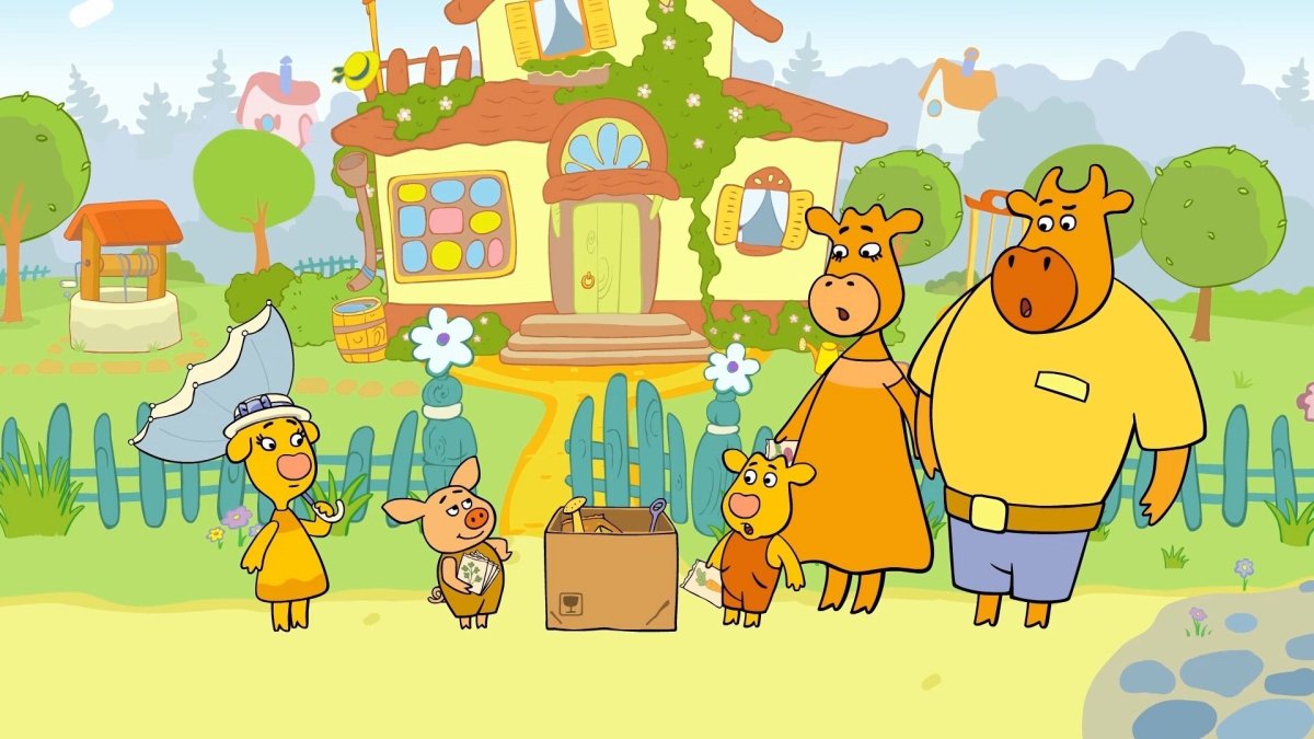 Оранжевая корова Деда Харитон