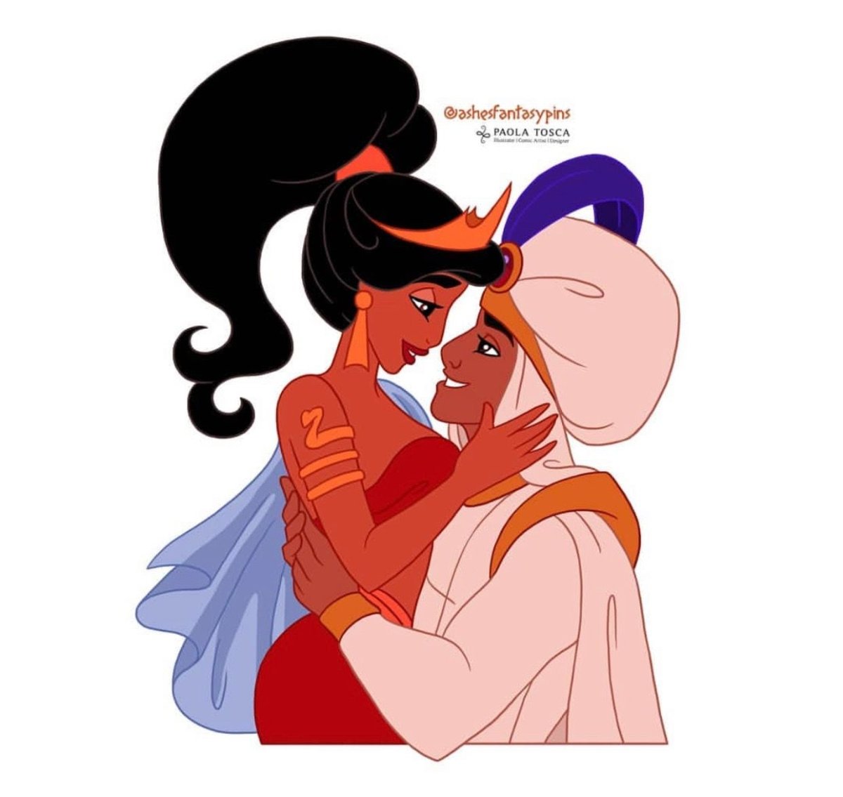 Жасмин и Аладдин 18