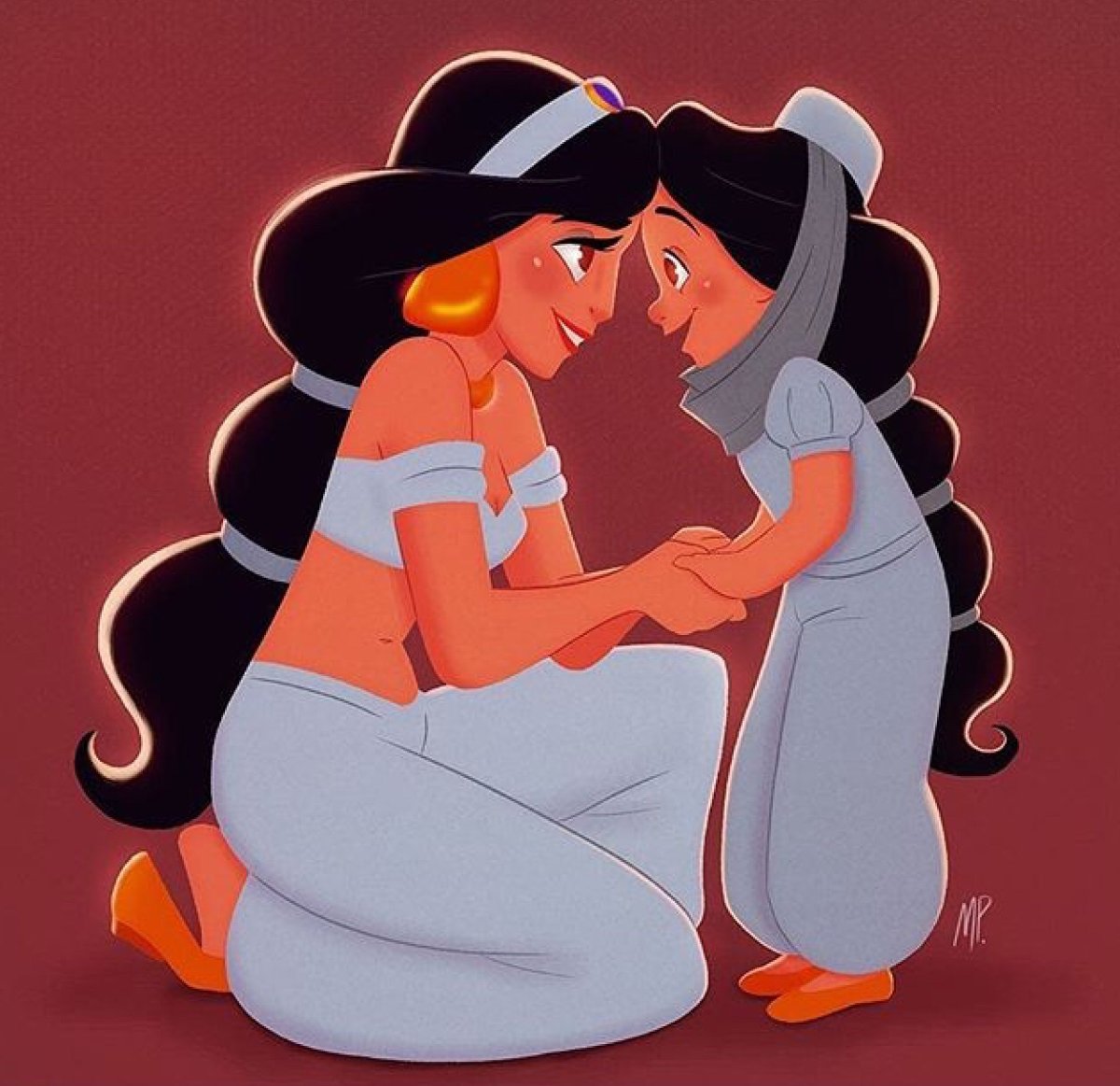 Дети Жасмин и алладин