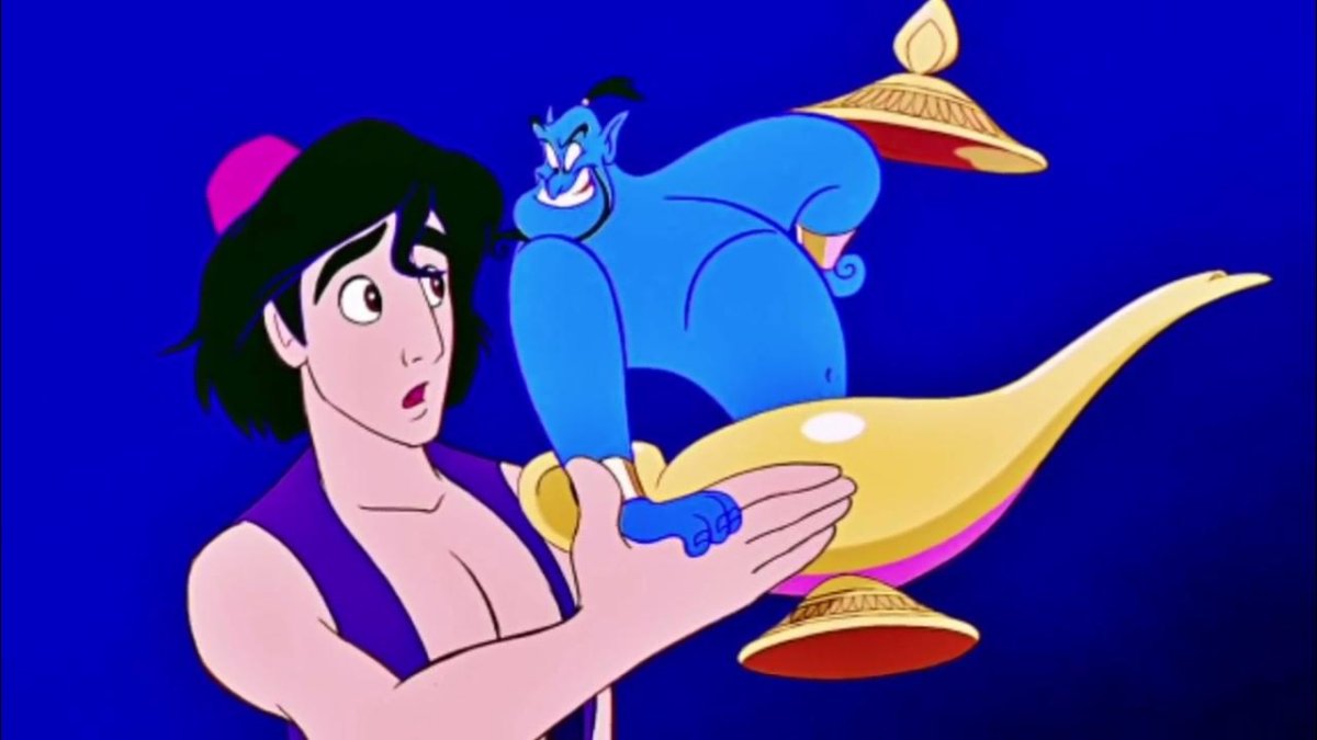 Лампа Аладдина Дисней