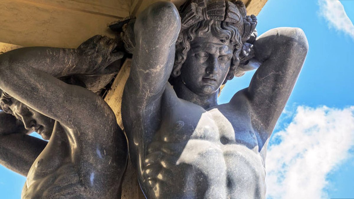 Лицо Атланта Эрмитаж