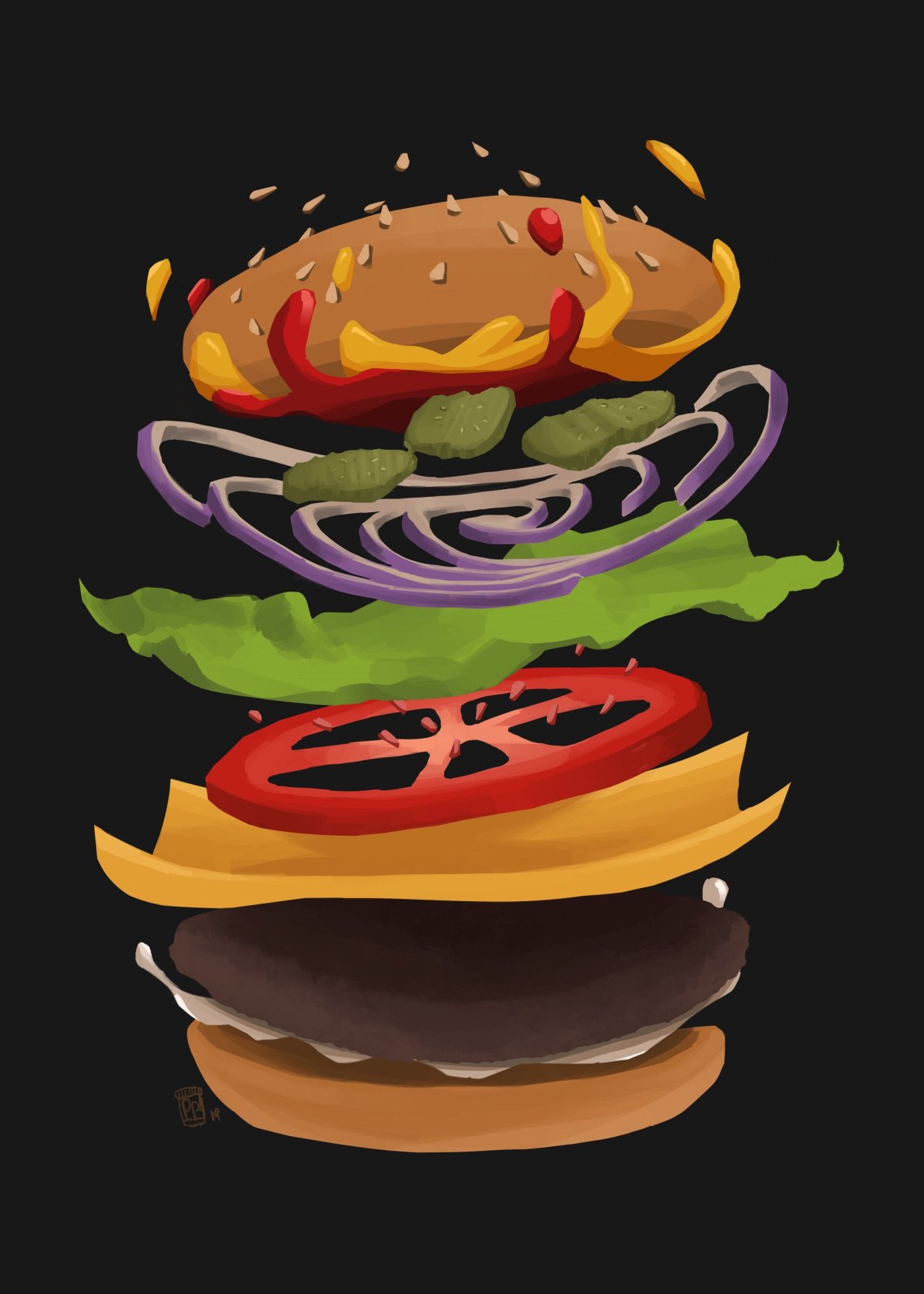 Гамбургер арт