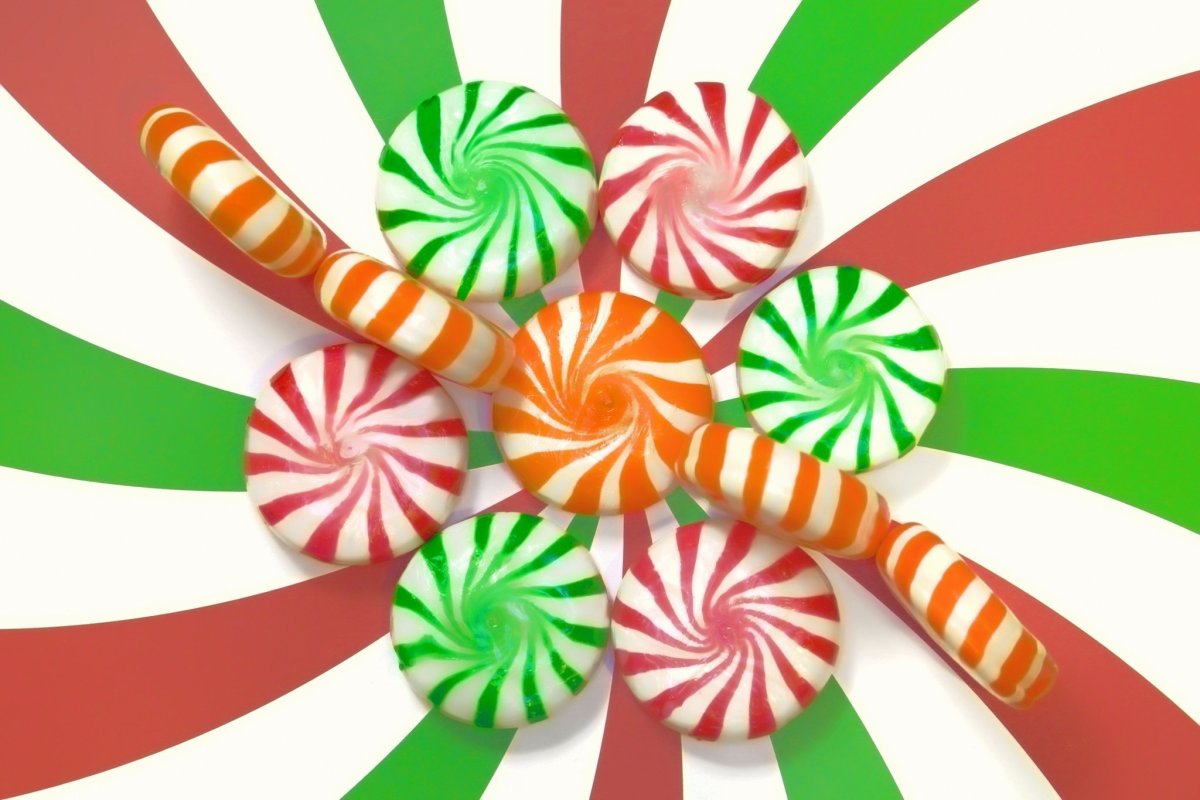 Фон Карамельки