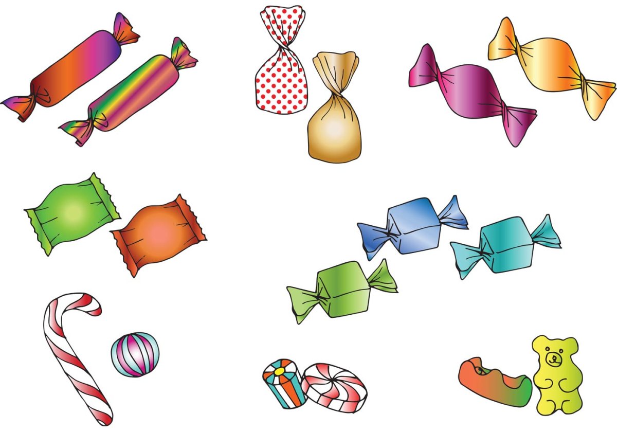 Конфеты леденцы Candy time