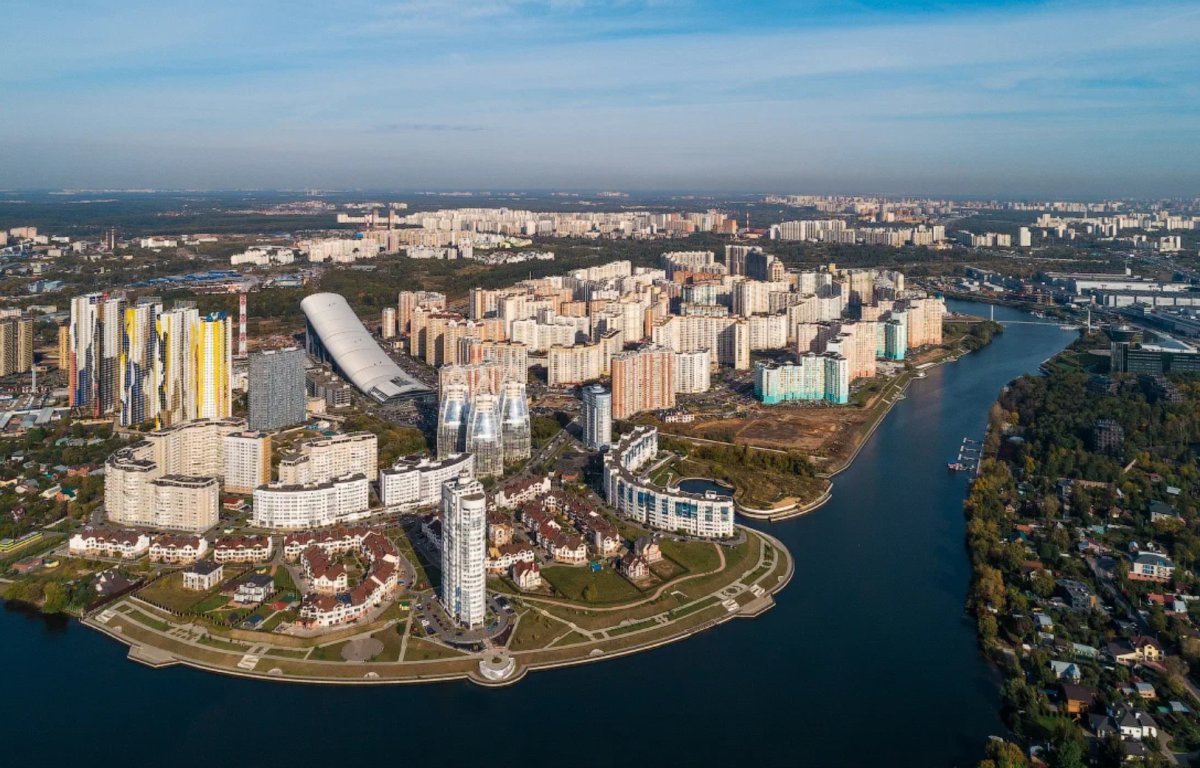 Москва Красногорск Павшинская Пойма