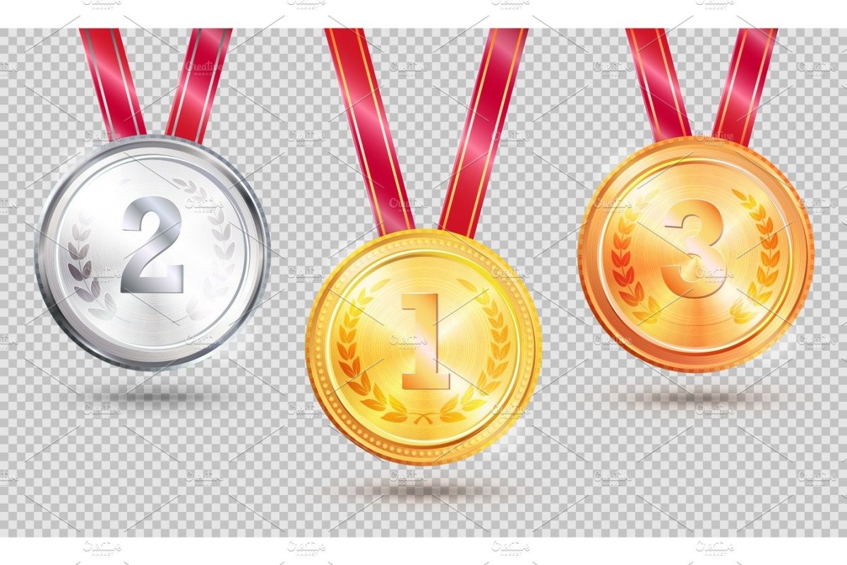 Медаль "1 место"