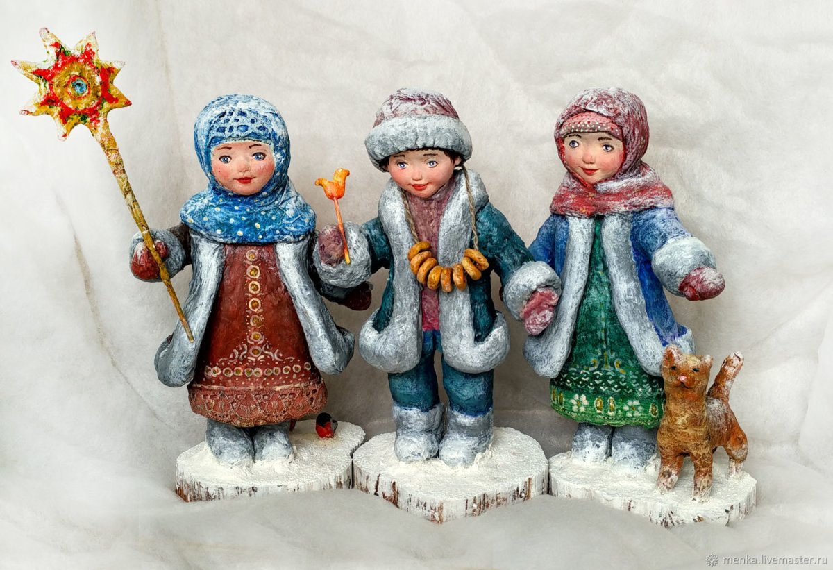 Ольга Несерина ватная игрушка