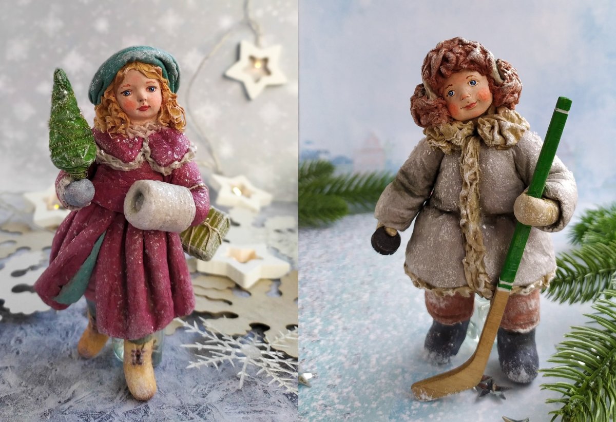 Татьяна Броницкая ватная игрушка