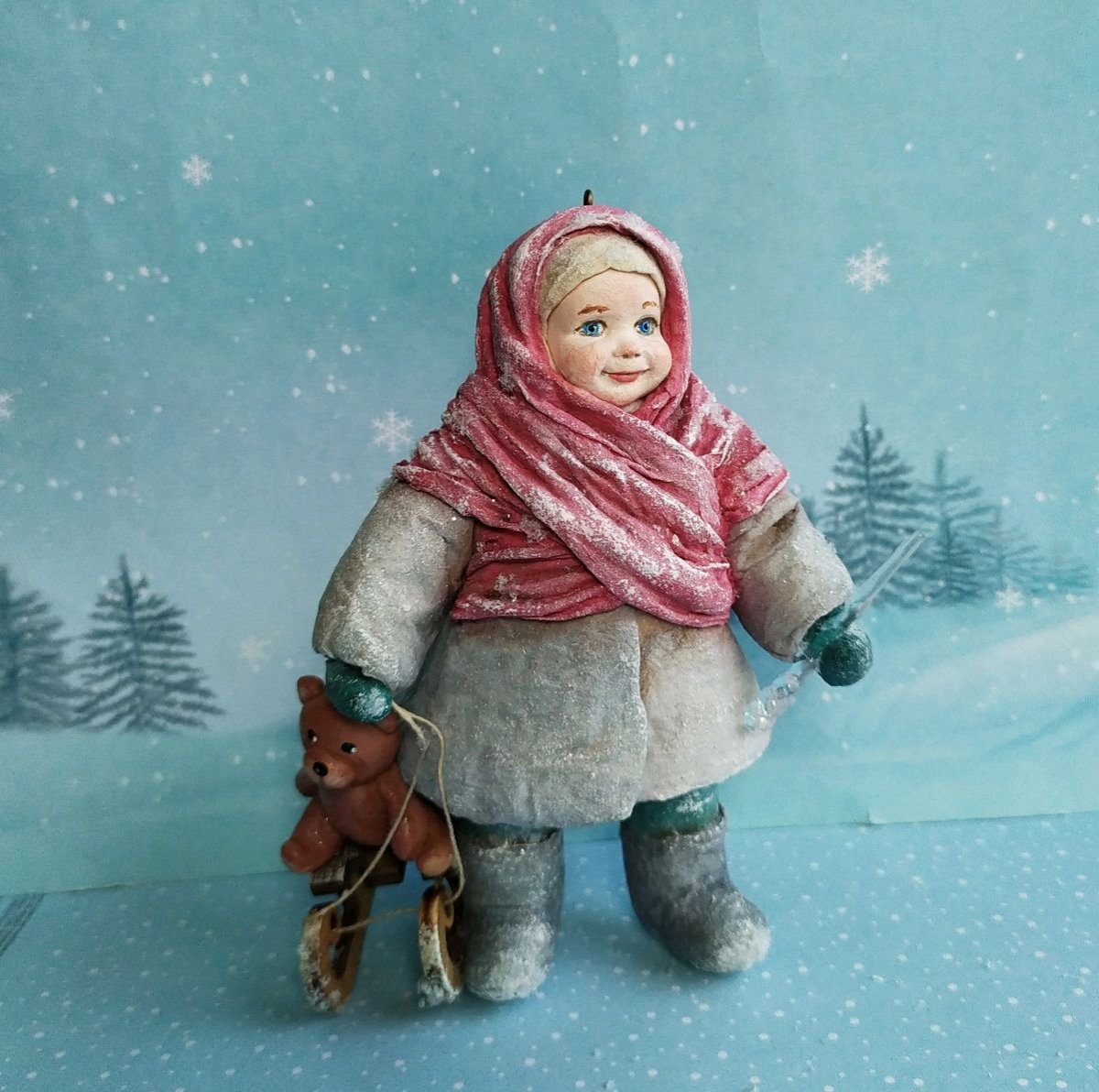 Куклы из ваты Ольги Головчанской