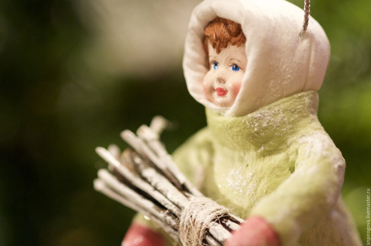 Куклы из ваты Елены Васько