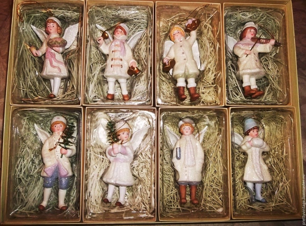 Дореволюционные елочные игрушки