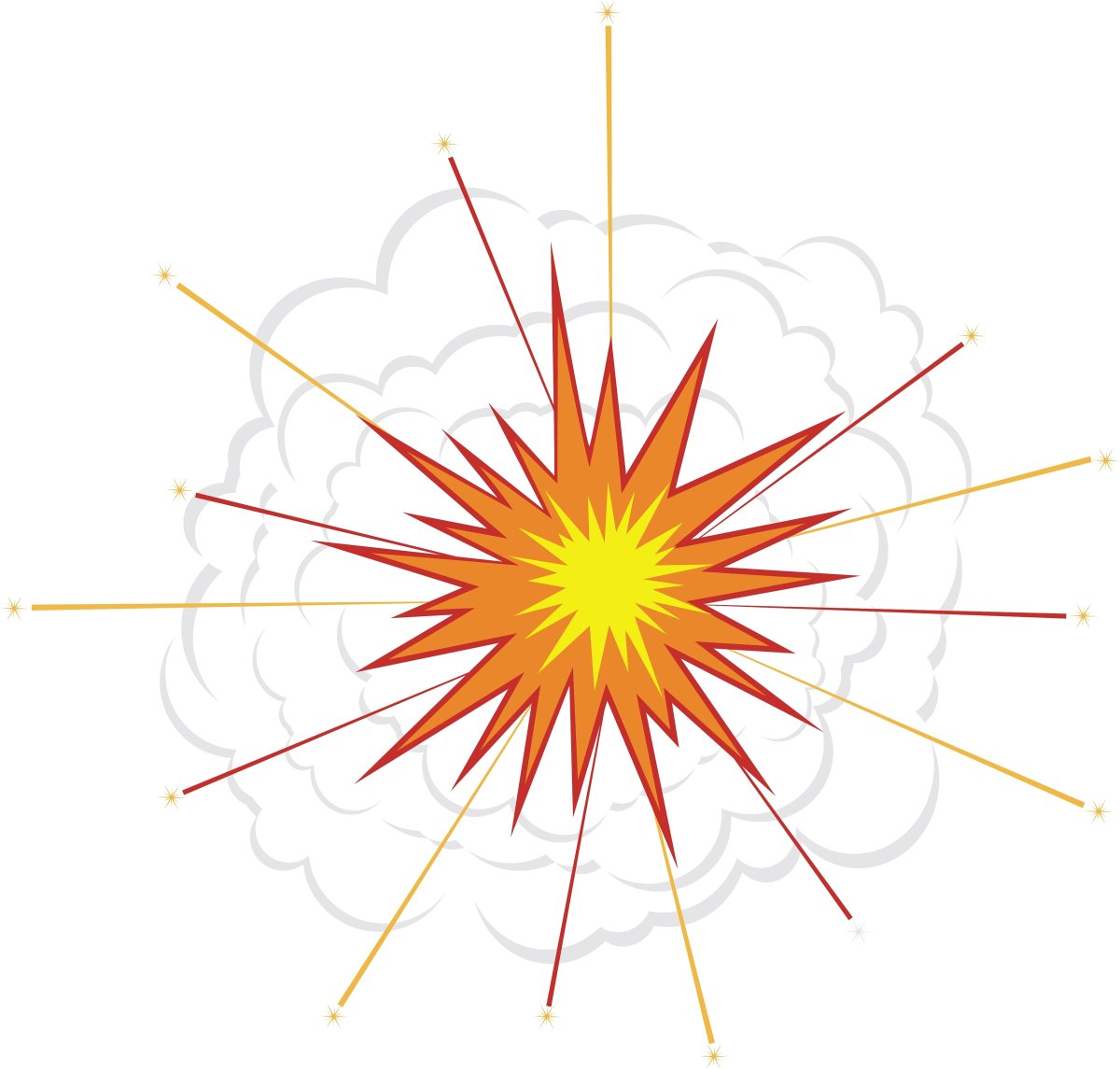 Рисованные искры