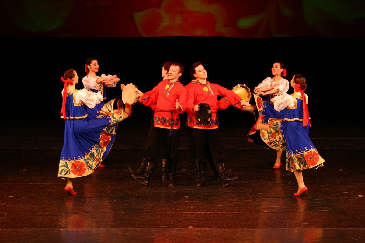 Русский танец кадриль