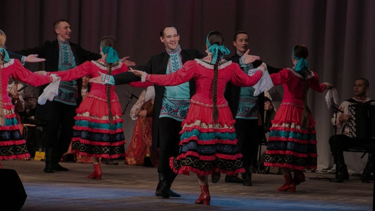 Русский танец кадриль