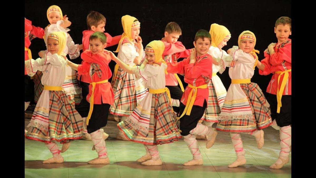 Кадриль детский танец