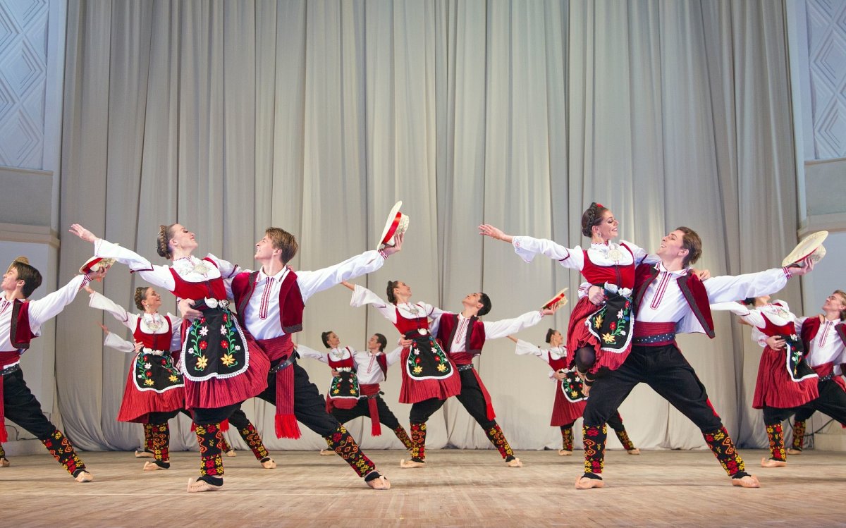 Кадриль ансамбль Моисеева