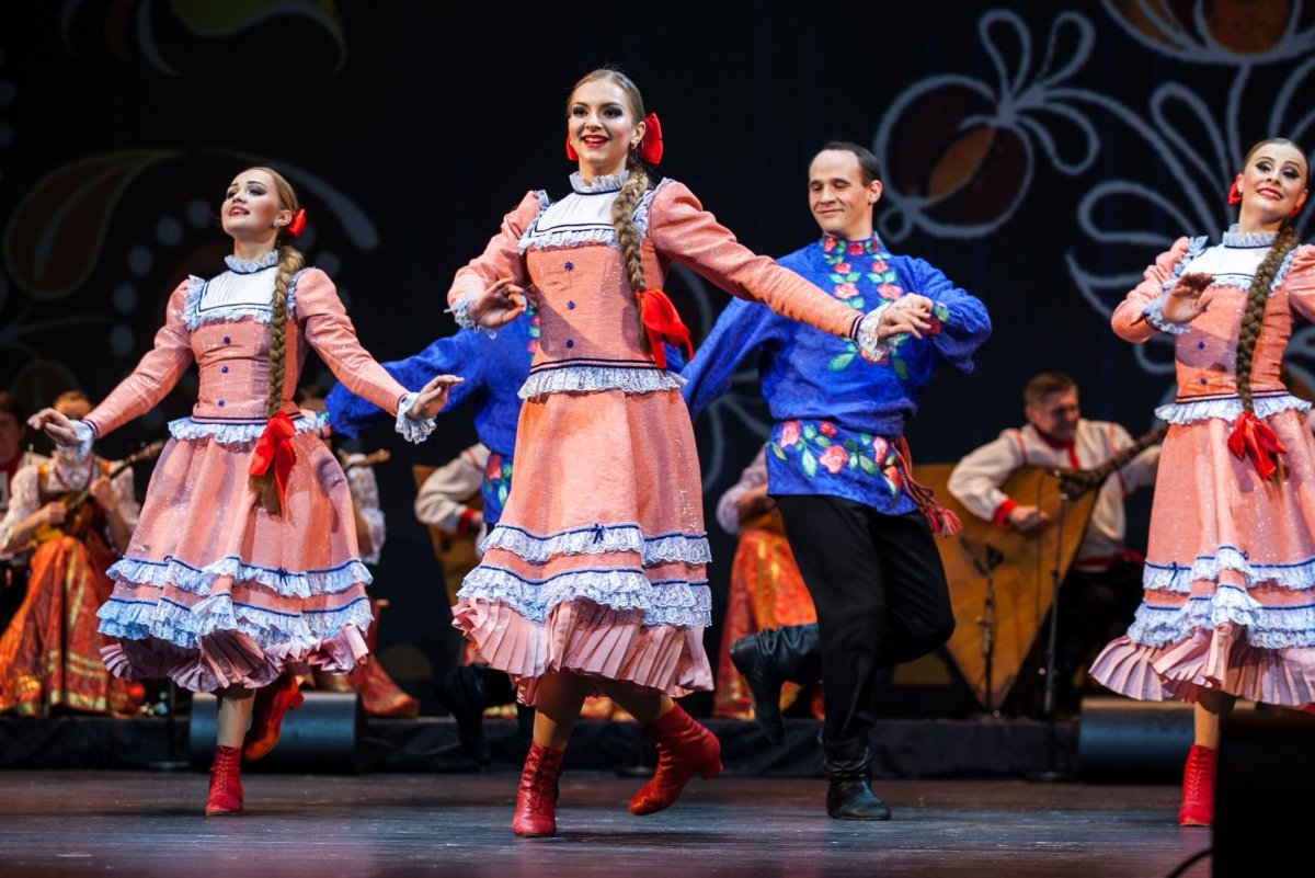 Русский народный танец кадриль