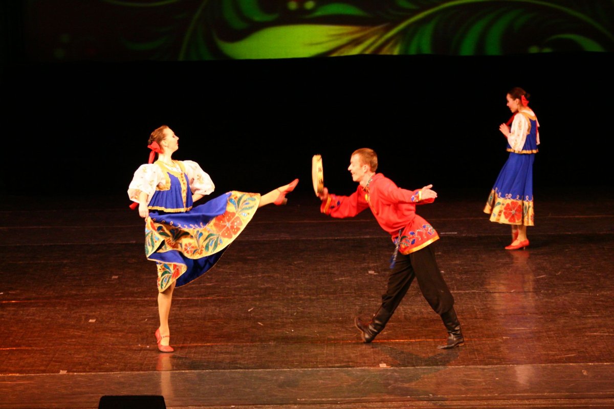 Русский народный танец кадриль