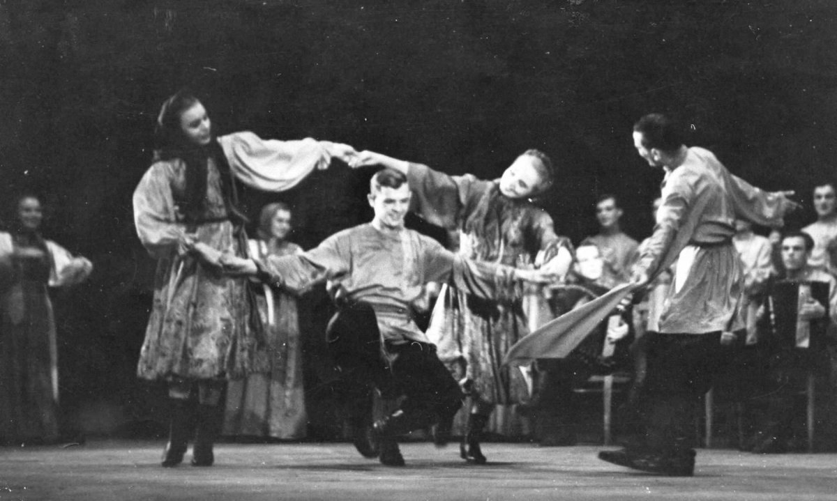 Старый русский народный танец