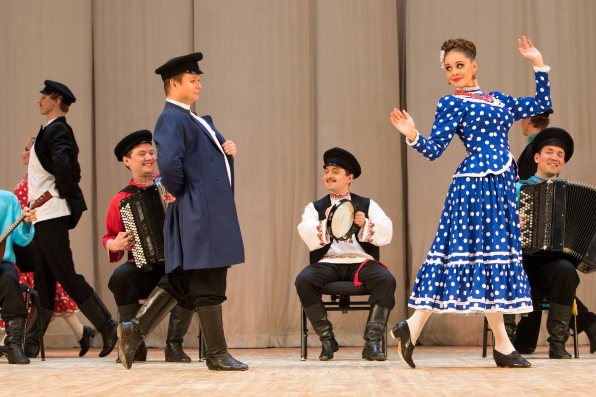 Кадриль ансамбль Моисеева