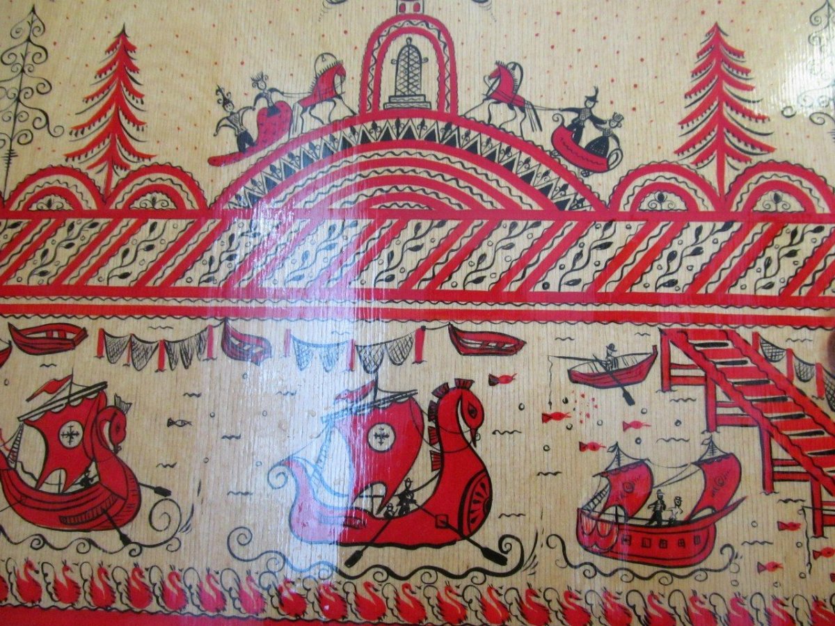 Галина Захаренко Мезенская роспись