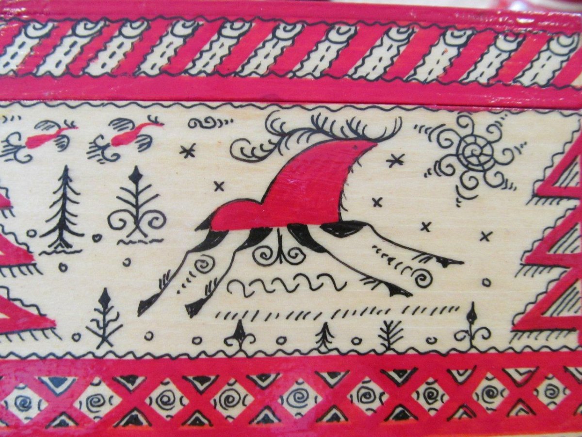 Галина Захаренко Мезенская роспись