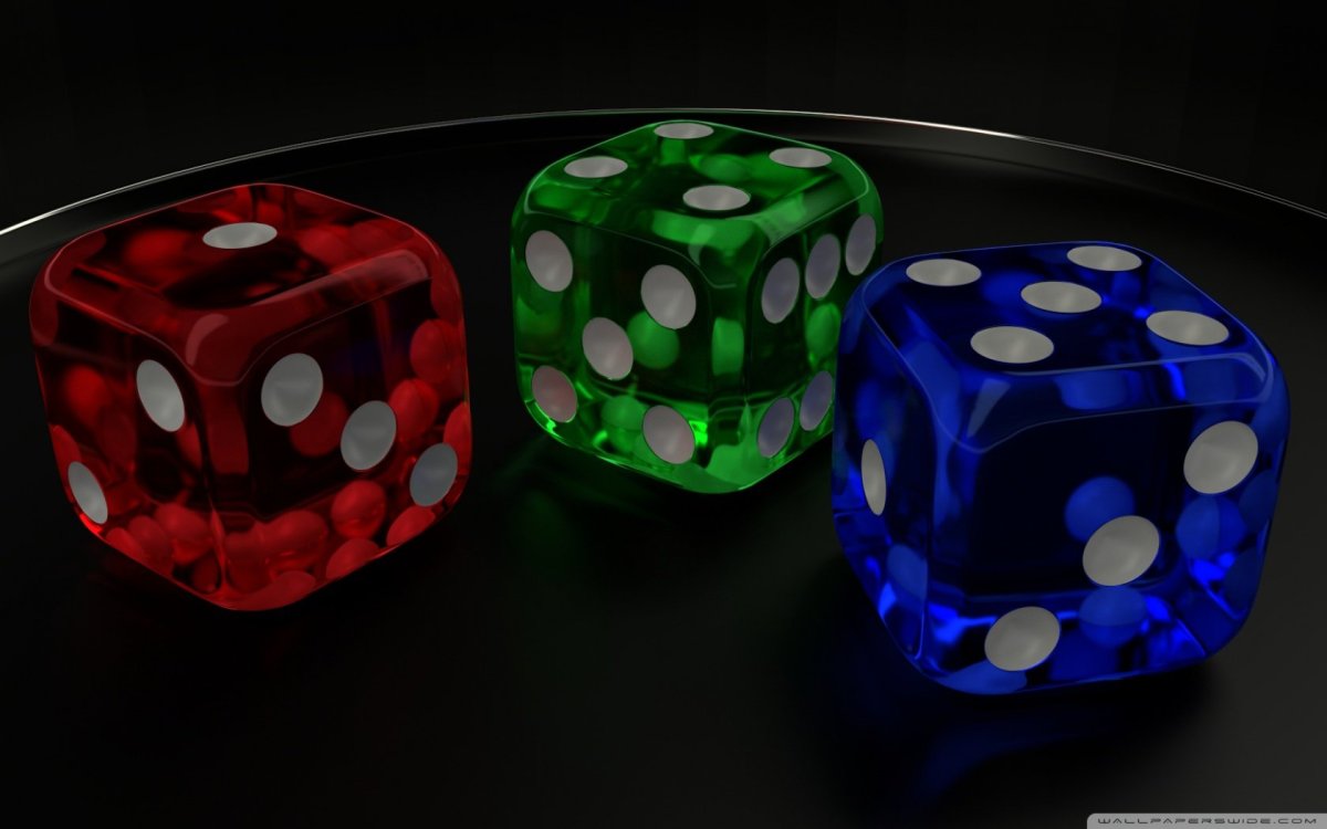 Игральные кости красивые