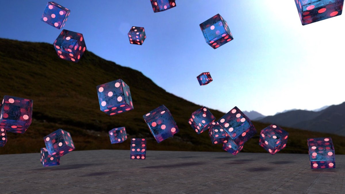 Черные кубики 3д