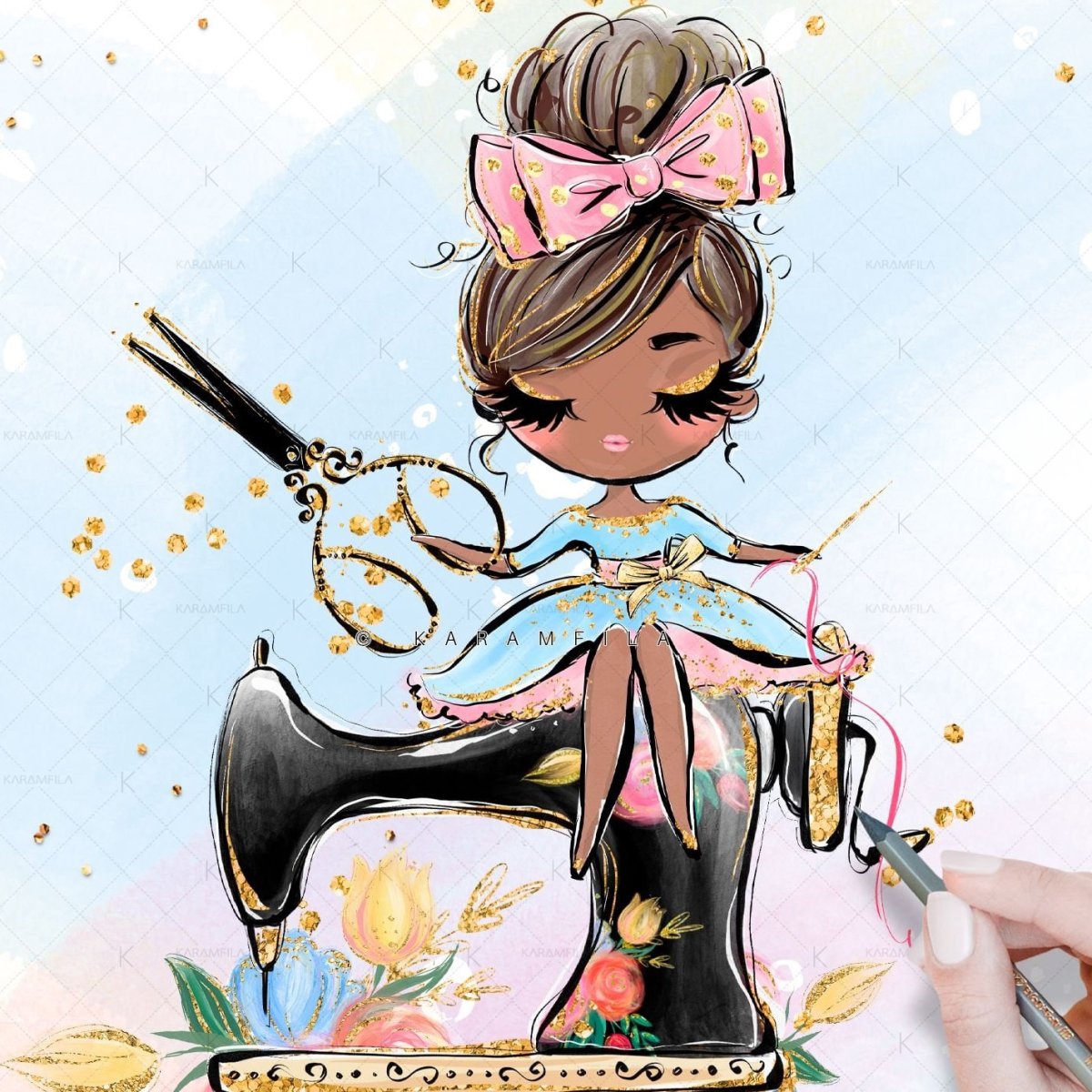 Швейные иллюстрации