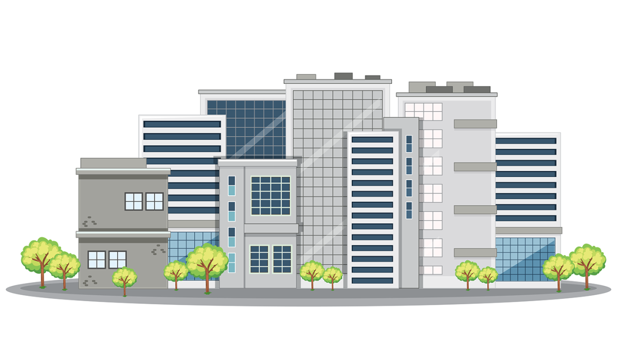 Здание вектор