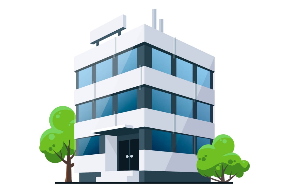 Векторное здание