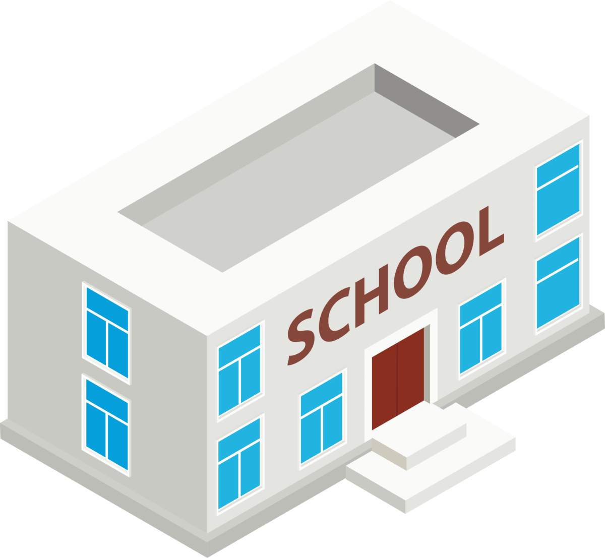 3д здание пиктограмма