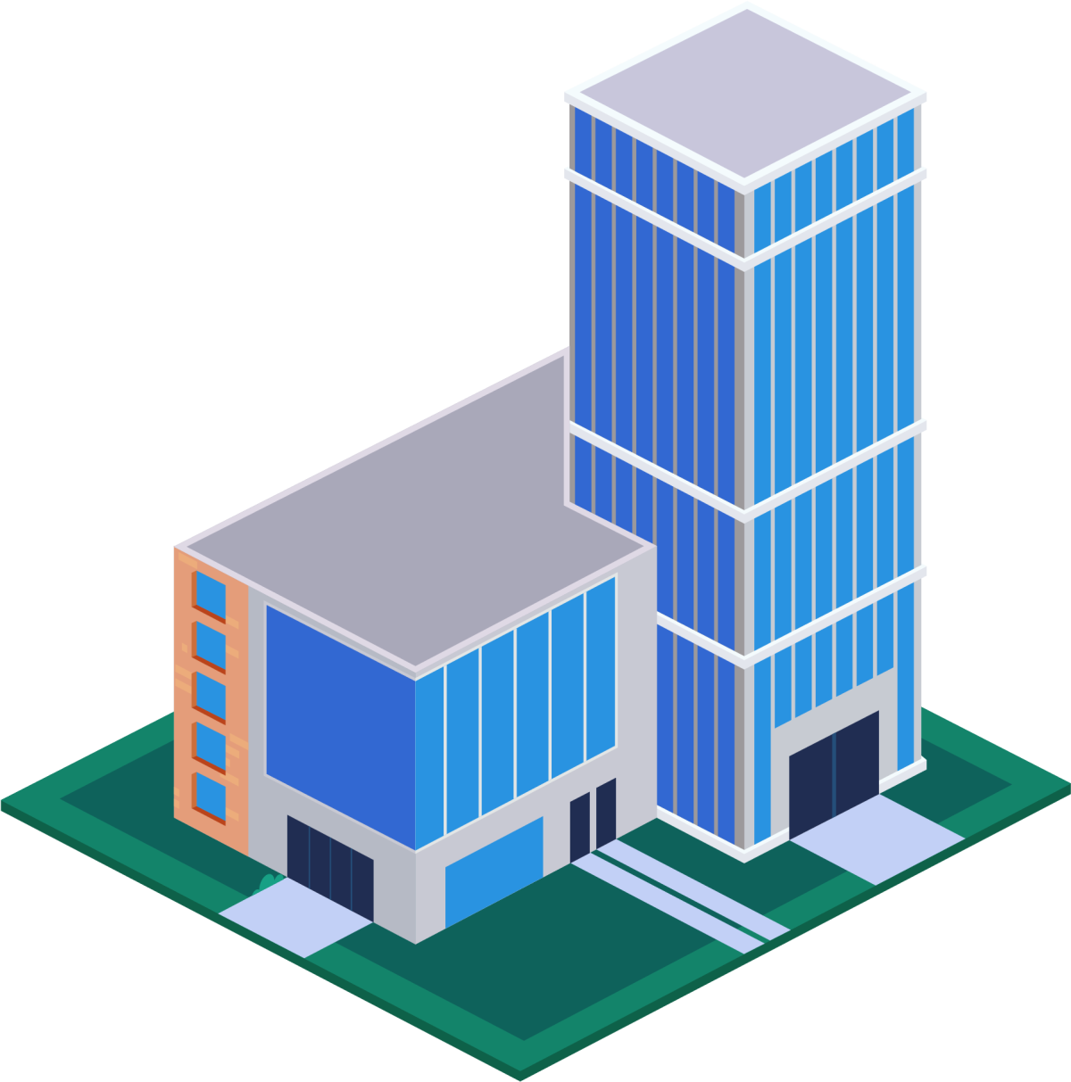 Здание иллюстрация