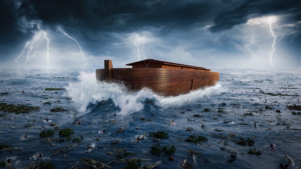 Леон Комер Всемирный потоп